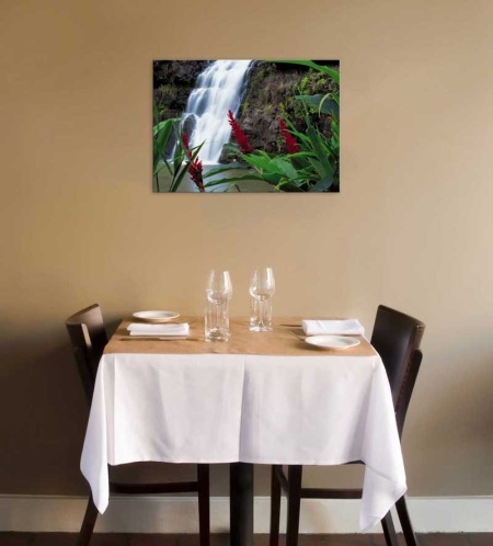 Tablou Canvas Cascada cu Flori