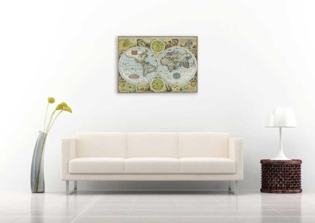 Tablou Canvas Harta