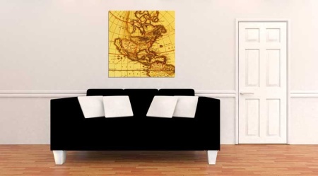 Tablou Canvas Harta