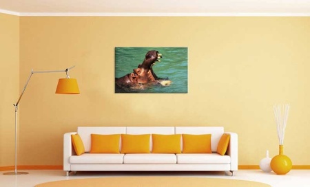 Tablou Canvas Hipopotam