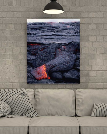 Tablou Canvas Lava Vulcanica