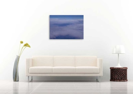 Tablou Canvas Nori Albi pe Cer