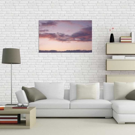 Tablou Canvas Nori Albi pe Cer