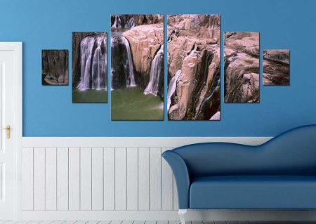 Tablou Multicanvas Cascada