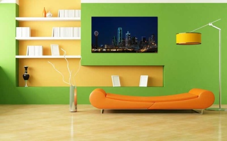 Tablou Canvas America Noaptea