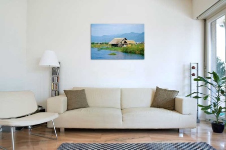 Tablou Canvas Casa Asia