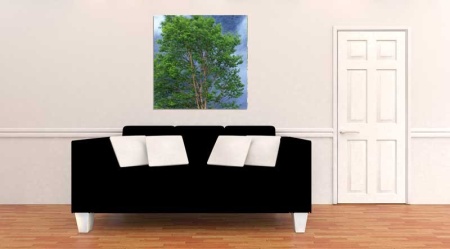 Tablou Canvas Copaci primavara