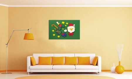 Tablou Canvas Figurina Mos Craciun