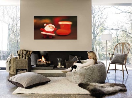 Tablou Canvas Figurina Mos Craciun