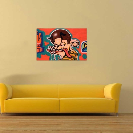 Tablou Canvas Graffiti