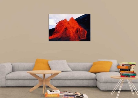Tablou Canvas Eruptie Vulcanica
