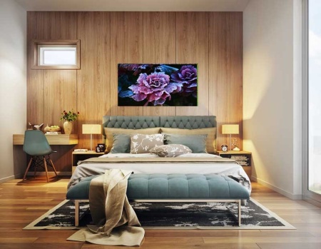 Tablou Canvas Flori Inghetate