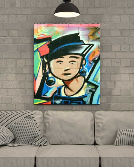 Tablou Canvas Graffiti