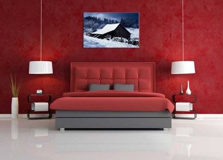 Tablou Canvas Hambar de munte