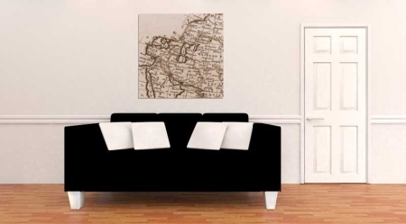 Tablou Canvas Harta