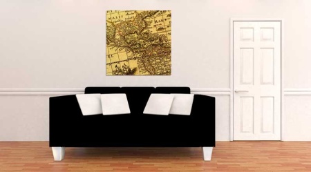 Tablou Canvas Harta