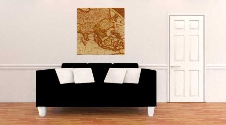 Tablou Canvas Harta