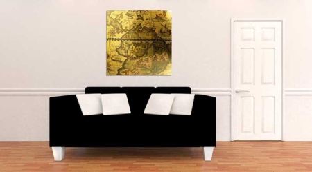 Tablou Canvas Harta