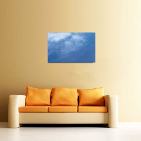 Tablou Canvas Nori Albi pe Cer
