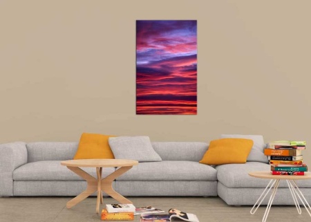 Tablou Canvas Nori Rosii