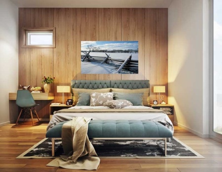 Tablou Canvas Peisaj de Iarna