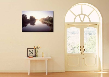 Tablou Canvas Rasarit de Soare pe Rau