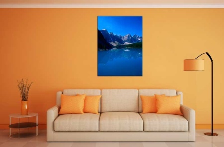 Tablou Canvas Reflexie Munte
