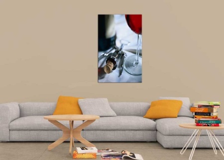 Tablou Canvas Vin Rosu