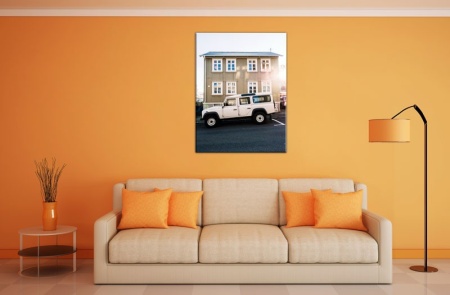 Tablou Canvas Canvas Jeep parcat