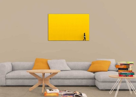 Tablou Canvas Galben