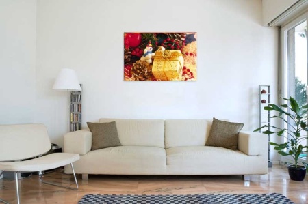 Tablou Canvas Ornamente de Craciun