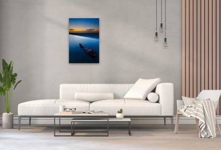 Tablou Canvas peisaje apus indepartat