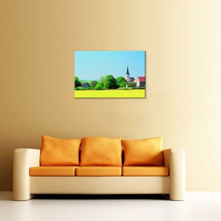 Tablou Canvas Sat Biserica