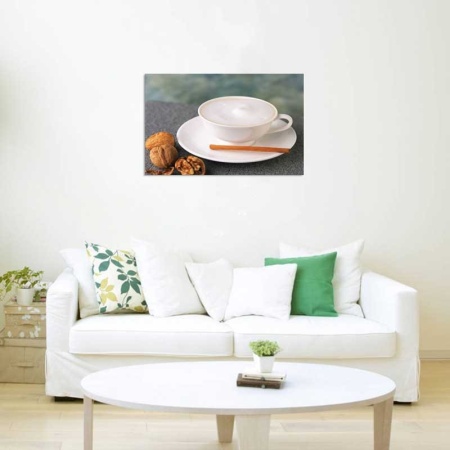 Tablou Canvas Cafea cu spuma de lapte