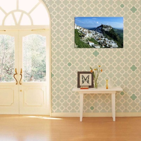 Tablou Canvas Case Albe Spania