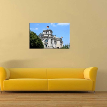 Tablou Canvas Clădirea Parlamentului Germania