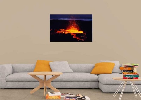 Tablou Canvas Eruptie Vulcanica