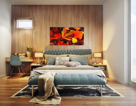 Tablou Canvas Frunze Aramii