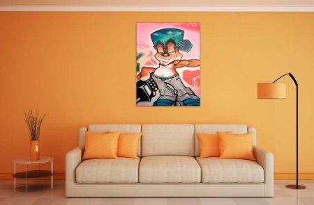 Tablou Canvas Graffiti
