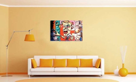 Tablou Canvas Graffiti