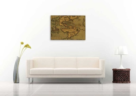 Tablou Canvas Harta