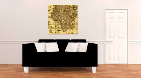 Tablou Canvas Harta
