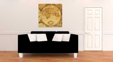 Tablou Canvas Harta