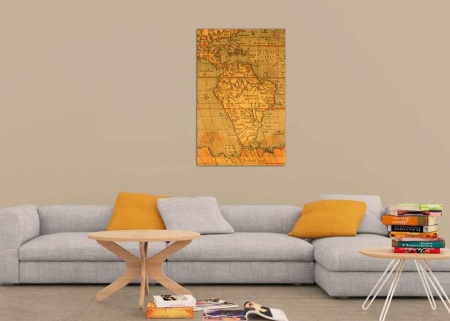 Tablou Canvas Harta