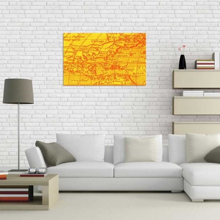 Tablou Canvas Harta