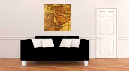 Tablou Canvas Harta