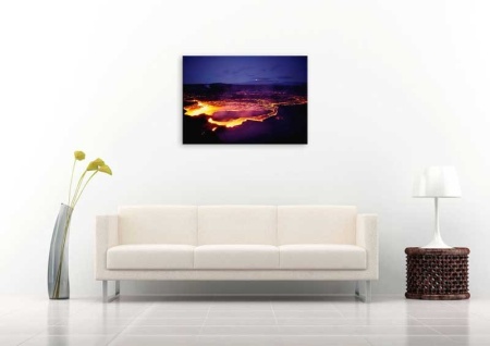 Tablou Canvas Lava Vulcanica