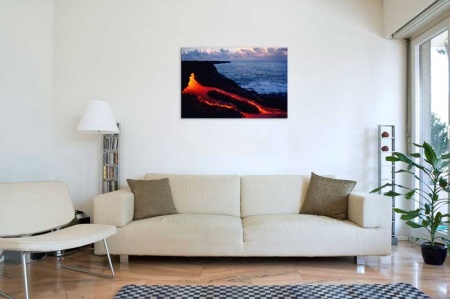 Tablou Canvas Lava Vulcanica