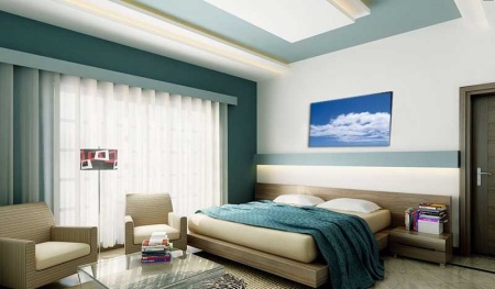 Tablou Canvas Nori Albi pe Cer