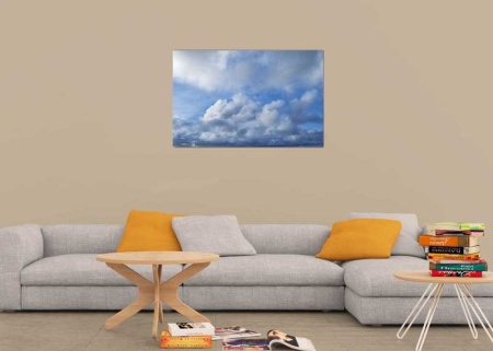 Tablou Canvas Nori Albi pe Cer